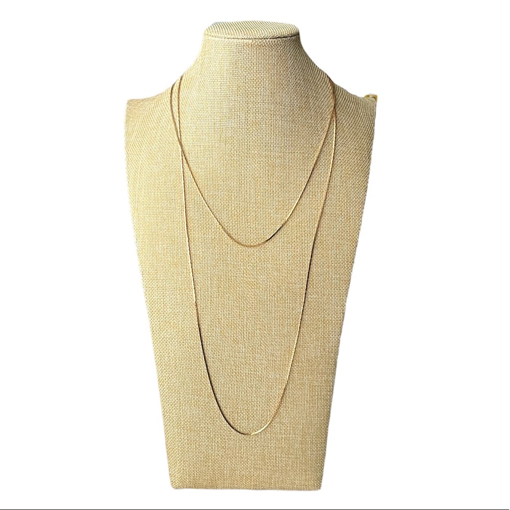 Vintage ACT II Gold Tone Multi-Wear Long Necklace